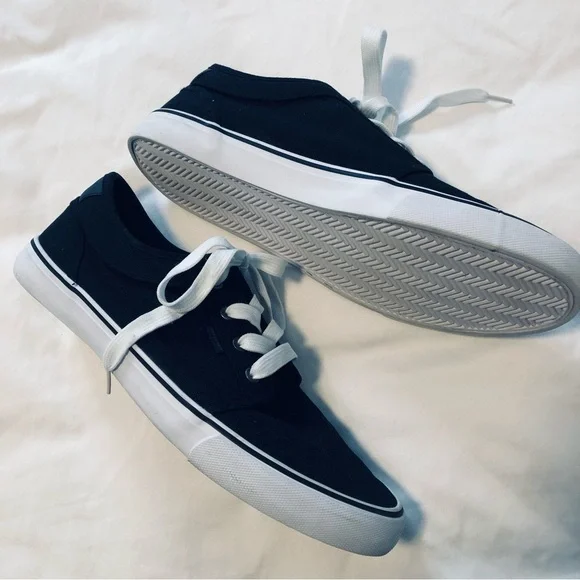 Zoo York Sneaker Mens 12 Black Skateboarder Lace Up Casual Comfort Runner LowTop - Picture 4 of 15